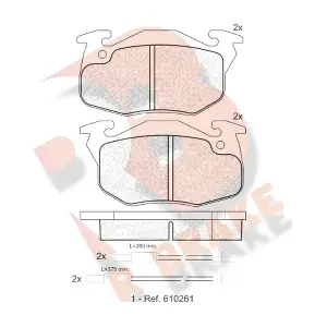 R BRAKE RB0864