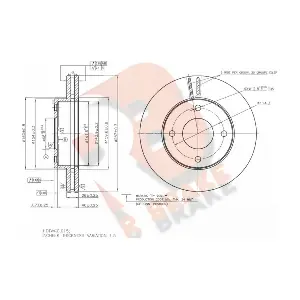 R BRAKE 78RBD22938