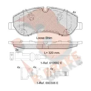 R BRAKE RB2119
