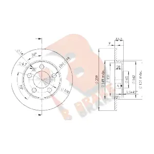 78RBD25311 R BRAKE