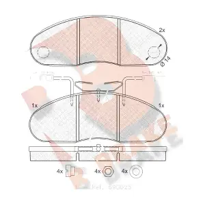 R BRAKE RB0994