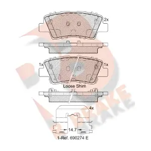 R BRAKE RB2036