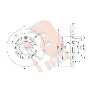 78RBD20100 R BRAKE