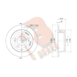 78RBD25169 R BRAKE