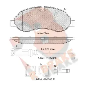 R BRAKE RB2217