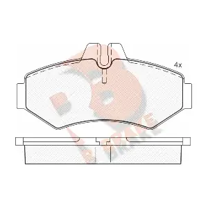 R BRAKE RB1289