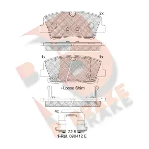 RB2267 R BRAKE