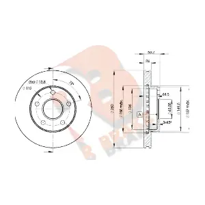 78RBD28109 R BRAKE