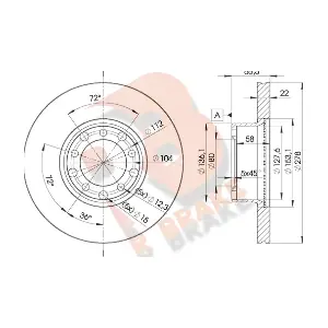 78RBD20205 R BRAKE