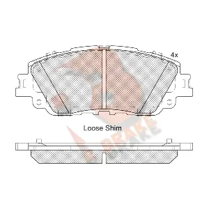 R BRAKE RB2307