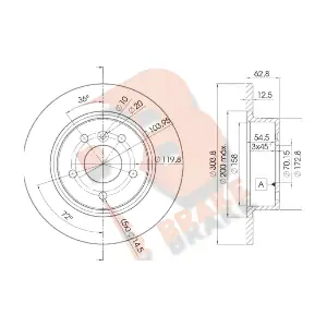 78RBD22004 R BRAKE