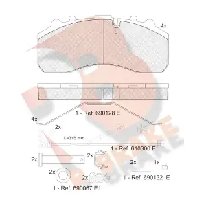R BRAKE RB1194117