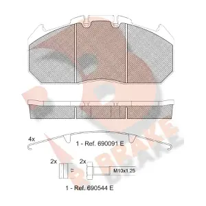 R BRAKE RB1405-066