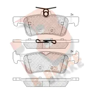 R BRAKE RB2174-200