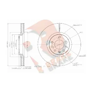 R BRAKE 78RBD29213