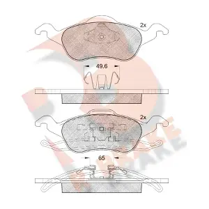 R BRAKE RB1264