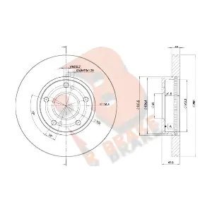78RBD28801 R BRAKE