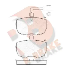 R BRAKE RB0671