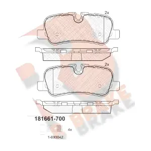 R BRAKE RB1661-700