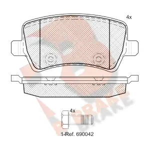 R BRAKE RB1776