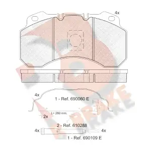 R BRAKE RB1280-119
