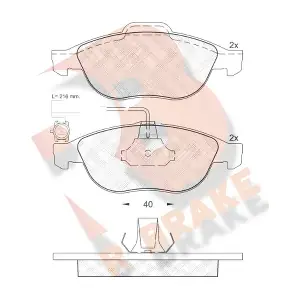 R BRAKE RB1446
