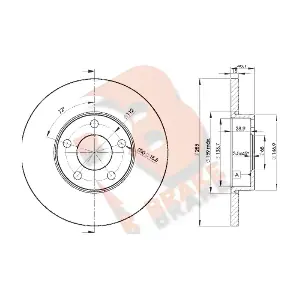 78RBD24061 R BRAKE