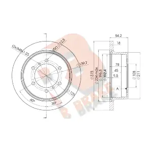 78RBD28797 R BRAKE