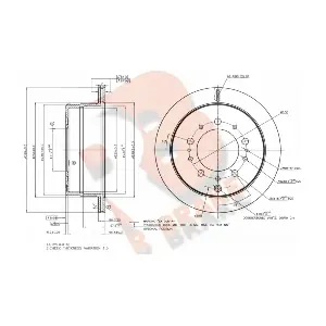 R BRAKE 78RBD11264