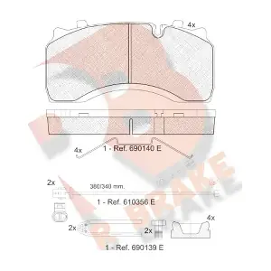 RB1430-124 R BRAKE