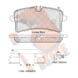 RB2159-204 R BRAKE
