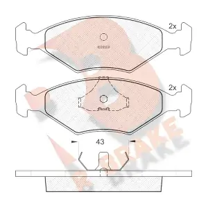 R BRAKE RB1148