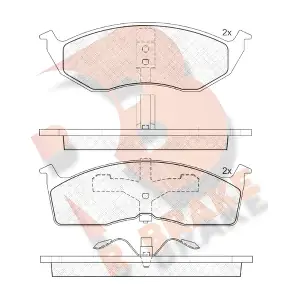 R BRAKE RB1436