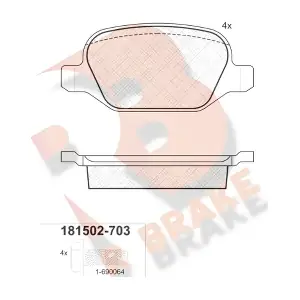 R BRAKE RB1502-703
