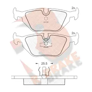 R BRAKE RB0802