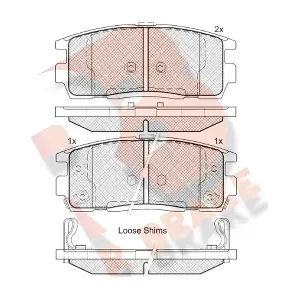 R BRAKE RB1799