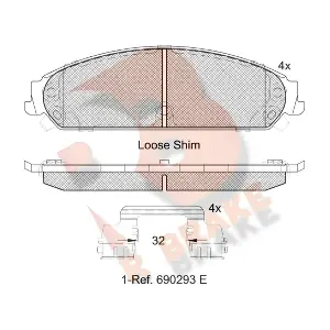 RB2068 R BRAKE