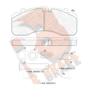 R BRAKE RB2091-066