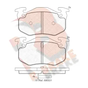 R BRAKE RB0929