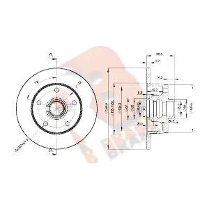 78RBD15606 R BRAKE