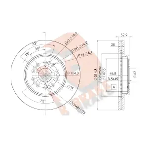 78RBD22649 R BRAKE