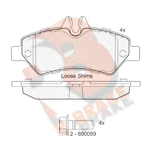 RB1787-204 R BRAKE