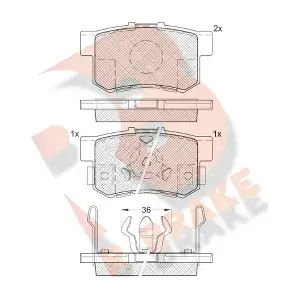 R BRAKE RB1718