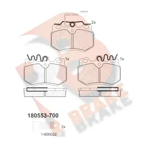 R BRAKE RB0553-700