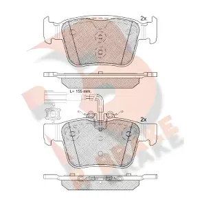 R BRAKE RB2299