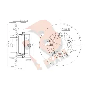 R BRAKE 78RBD15644