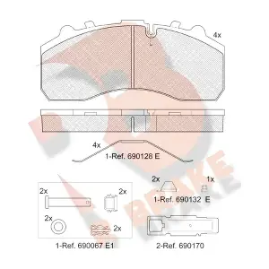 R BRAKE RB1194-073