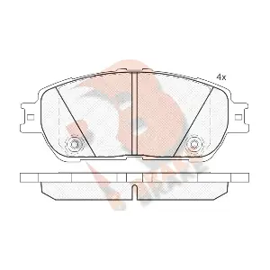 R BRAKE RB1690