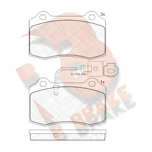 R BRAKE RB1636