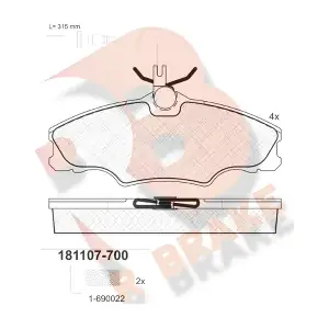 RB1107-700 R BRAKE